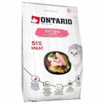 Kuiv kassipoegade toit - Ontario Cat Kitten kana, 2 kg