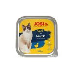 JosiCat Pat&eacute; with Duck pasteet kassidele pardiga, 100 g