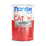 Monge Grill Cat Pouches m&auml;rgtoit kassidele l&otilde;hega, 85 g