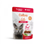 Calibra Cat Life Pouch Adult Beef m&auml;rgtoit kassidele, 85 g