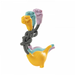 GimDog dinosauruse kujuline m&auml;nguasi koerale