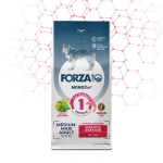 Forza 10 Monodiet Med/Maxi Adult Sensitive Digestion kuivtoit halva seedimisega koertele, 10 kg