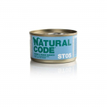 Natural Code ST05 M&auml;rgtoit t&auml;iskasvanud kassidele tuunikala ja meriahvenaga, 85 g