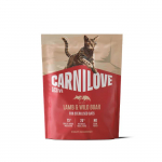 Carnilove Active Lamb-Wild Boar Adult Cat Sterilised teraviljavaba, kuivtoit kassidele, 0,4 kg