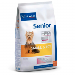 Virbac Veterinary HPM Senior Dog Small - Toy t&auml;iss&ouml;&ouml;t v&auml;ikest t&otilde;ugu seeniorkoertele, 1,5 kg