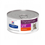 Hills Prescription Diet Cat y/d Thyroid Care m&auml;rgtoit kassidele, kilpn&auml;&auml;rme hoolduseks, 156 g