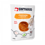Kassidele m&otilde;eldud maiused: Ontario Cat Mini kanaviilud 50 g.