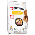 Kuiv kassitoit - Ontario Cat Exigent, 400 g