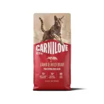 Carnilove Lamb-Wild Boar Adult Cat Sterilised teraviljavaba, kuivtoit kassidele, 6 kg