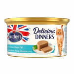 Konserveeritud kassitoit - Butchers WCC Classic DD tuunikala/mereandide mousse 85g