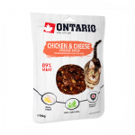 Kassidele m&otilde;eldud maiused: Ontario kassi kana- ja juustupallid 50 g.