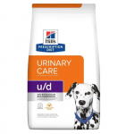 Hills Prescription Diet Canine Urinary Care u/d kuiv koeratoit kuseteede hooldamiseks, 4 kg