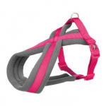 Trixie Premium Touring rakmed, L-XL 70-110cm/25mm, fuksia