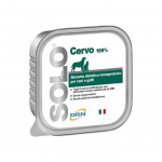 DRN Solo Cervo monoproteiini m&auml;rgtoit koertele ja kassidele koos hirveliha, 100 g