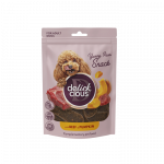 DELICKCIOUS&trade; &Otilde;hukuivatatud maiused koertele veiseliha ja k&otilde;rvitsaga, 80 g