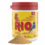 RIO vitamiinide ja mineraalide graanulid kanaarilindudele, eksootilistele teistele v&auml;ikelindudele, 120 g