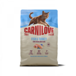 Carnilove True Fresh Fish-Turkey Adult Kuivtoit steriliseeritud kassidele, 2 kg