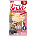 Churu Senior 10+ Kreemjas maius kassidele l&otilde;hega, 56 g