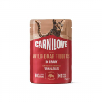 Carnilove Wild Boar Chamomile teraviljavaba, m&auml;rgtoit kassidele, 85 g