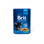 Brit Premium Chicken Chunks Kitten m&auml;rg toit kassidele, 100 g