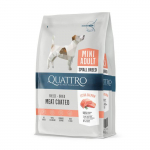Quattro Adult Mini Salmon Kuiv h&uuml;poallergeenne toit v&auml;ikestele t&otilde;ugudele, 1,5 kg