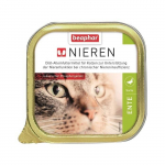T&auml;isv&auml;&auml;rtuslik kassitoit (pasteet): Beaphar NIERDIEET ENTE 100G.