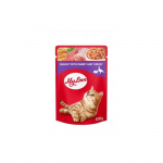 MY LOVE t&auml;isv&auml;&auml;rtuslik konserv t&auml;iskasvanud kassidele hautis k&uuml;&uuml;liku ja kalkuniga, 100 g