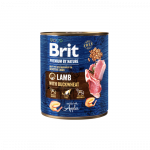 Brit Premium by Nature Lamb m&auml;rgtoit tundliku seedimisega koertele, 400 g