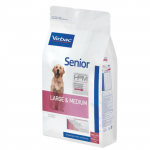 Virbac Veterinary HPM Senior Dog Large - Medium t&auml;iss&ouml;&ouml;t suurtele ja keskmistele t&otilde;ugudele, vanematele koertele, 12 kg