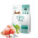 OPTIMEAL&trade; T&auml;iss&ouml;&ouml;t kassipoegadele kanaga, 0,2 kg