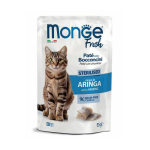 Monge Fresh Paté with Chunkie Konservtoit steriliseeritud kassidele heeringat&uuml;kkidega, 85 g