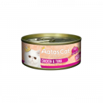 Aatas Cat Creamy Chicken-Tuna teraviljavaba, m&auml;rgtoit kassidele, 80 g