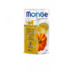 Monge Supreme Cat Wet Pouches m&auml;rgtoit steriliseeritud kassidele tuunikala, kinoa ja k&otilde;rvitsaga, 80 g