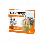 Frontpro N&auml;rimistabletid puukide ja kirpude vastu koertele (4-10 kg), 1 tk.