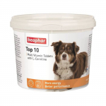 Vitamiinidega toidulisand koertele - Beaphar TOP 10 koertele, 750 tabletti.