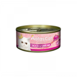 Aatas Cat Creamy Chicken-Kanikama teraviljavaba, m&auml;rgtoit kassidele, 80 g