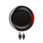 FLEXI LED Akku must taskulamp jalutusrihma jaoks USB-ga