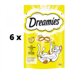 Maiused kassidele DREAMIES, juustuga, 60 g x 6 tk. pakett