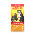 JosiDog Economy kuivtoit koertele, 15 + 3 kg