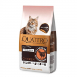 Quattro T&auml;isv&auml;&auml;rtuslik kuivtoit k&otilde;ikidele t&otilde;ugudele kassipoegadele kanaga (kuni 12 kuud), 1,5 kg