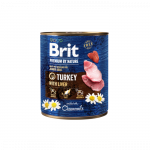Brit Premium by Nature Turkey with Liver m&auml;rg toit koertele, 400 g