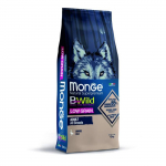 Monge Dry Dog BWILD All Breeds Adult teraviljavaba kuivtoit koertele hanega, 12 kg