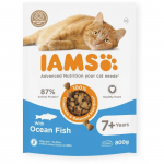 Kuiv kassitoit - IAMS CAT SENIOR OCEAN FISHER, 800 g