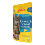JosiCat rich in Salmon in Sauce Konserveeritud kassitoit l&otilde;hega kastmes, 85 g