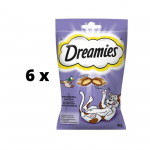 Maiused kassidele DREAMIES, pardiga, 60 g x 6 tk. pakett