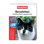 Vitamiiniga rikastatud toidulisand: Beaphar Renaletten, 75 tk, neeruhaigustega kassidele