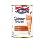 Kassikonservid - Butchers CAT Delicious Dinners ulukit&uuml;kkidega tarretises 400g