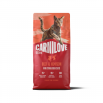 Carnilove Active Beef-Venison Adult Kuivtoit steriliseeritud kassidele, 6 kg