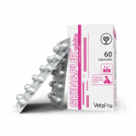 VetaPro Skin-Fur toidulisandid koertele ja kassidele normaalse naha ja karvkatte s&auml;ilitamiseks, N60