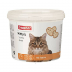 Vitamiiniga toidulisand - Beaphar KITTY'S + Tauriin + Biotiin, 750 tabletti